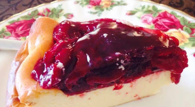 What’s Cooking?…Cherry Cheese Cake – No Base