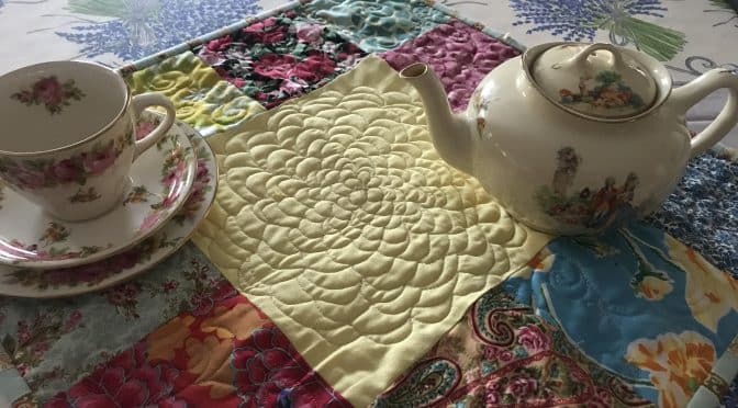Tea Time for Alice Mini Quilt