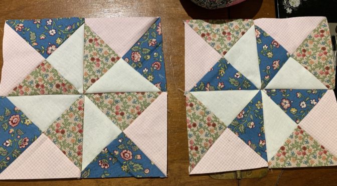 Scrappy Yankee Puzzle Block Made Easy