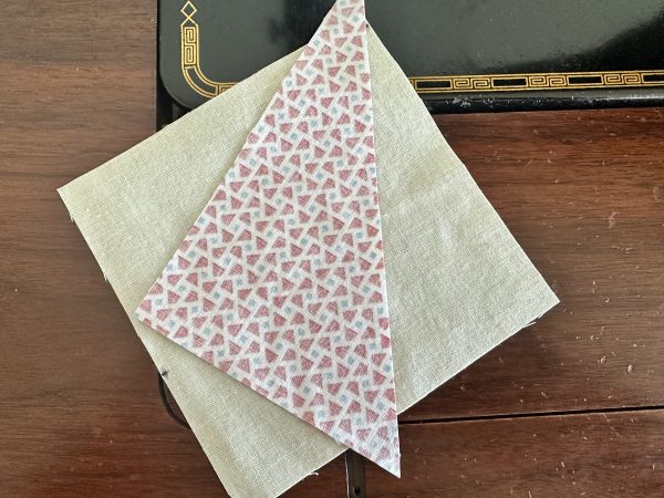 Crazy Little Triangles Block susies-scraps.com