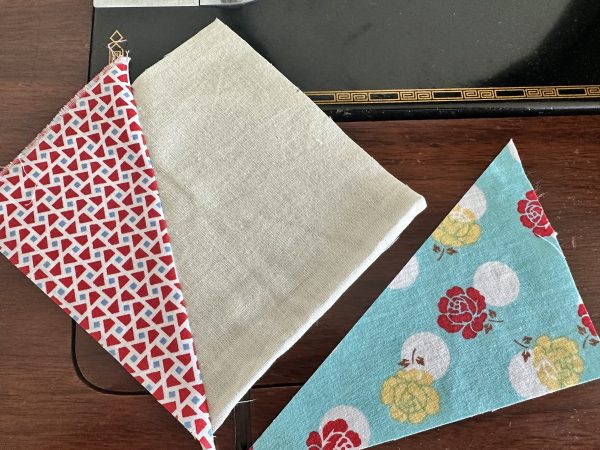 Crazy Little Triangles Block susies-scraps.com